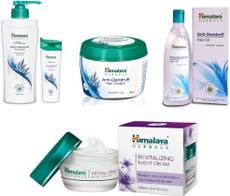 Himalaya Anti Dandruff Shampoo, Anti Dandruff Hair Cream, Anti Dandruff Hair Oil, Revitalizing Night Cream(Set of)