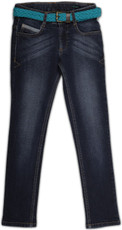 United Colors of Benetton Skinny Boys Dark Blue Jeans Image