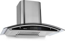Sunflame INNOVA 60 AUTO CLEAN Wall and Ceiling Mounted Chimney(Stainless Steel 1100)
