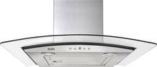 GLEN Glen Kitchen Chimney GL 6071 EX 60cm 750m3/hr Easy Clean Baffle Filter - Life Time Warranty Wall Mounted Chimney(glen 750)