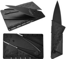 CONNECTWIDE Combo set of 5 Folding Pocket Safety Knife- Credit Card Folding Knife Steel Knife(Pack of 5)