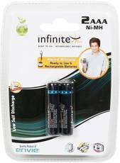 Envie Infinite Plus 2x AAA 1100 Ni Mh Rechargeable Batteries Image