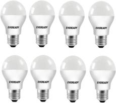 Eveready 7W Standard E27 630L LED Bulb (Yellow,Pack of 8) Image