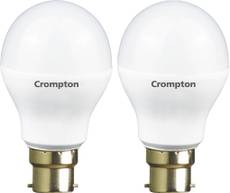 Crompton Led Pro 3W Standard B22 225L LED Bulb (Yellow,Pack of 2)