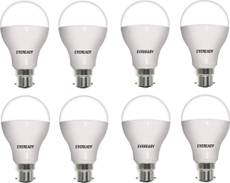 Eveready 12W Standard B22 1080L LED Bulb (Yellow,Pack of 8) Image