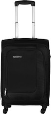 American Tourister Nuvo Expandable Cabin Luggage - 22 Inches(Black)