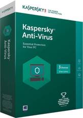 Kaspersky Antivirus 2017 3 PC 3 Year Antiviru.. Image