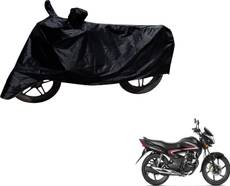 Flipkart SmartBuy Two Wheeler Cover for Honda(CB Shine, Black) Image