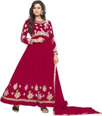 Ethnic Yard Anarkali Gown(Pink) Image