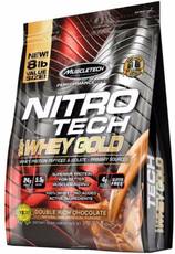 Muscletech Performance Series Nitrotech 100%% Gold Whey Protein(3630 g, Double Rich Chocolate)
