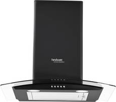 Hindware Sabina Wall Mounted Chimney(Matt Black 1100) Image