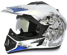MOTOFLY PEACOCK FULL FACE (ISI APPROVED) Motorbike Helmet(Black) Image