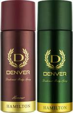 DENVER Denver Hamilton and Honour Deo Combo (Pack of 2) Deodorant Spray - For Men Image