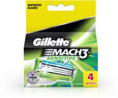 Gillette Mach 3 Turbo Sensitive Cartridges Image