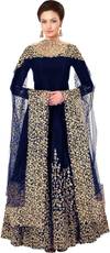 Fashionuma Anarkali Gown(Blue) Image
