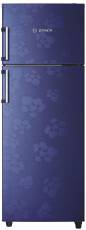 Bosch KDN43VU30I 347 L 3 Star Frost Free Double Door Refrigerator (Midnight)