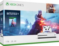 Microsoft Xbox One S 1TB Gaming Console (With Battlefield V Deluxe Edition)
