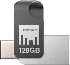 Strontium NITRO (SR128GSLOTGCY) 128GB Type-C OTG Pendrive