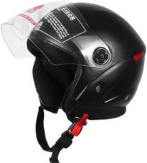 JMD Grand With Reflector BLACK (L-SIZE) Motorbike Helmet