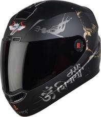 Steelbird SBA-1 Mahdev Matt Motorbike Helmet