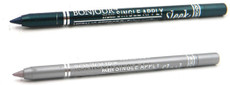 Bonjour Paris Single Apply 47201658 Green-Silver Kajal 2.4 g(Green, Silver)