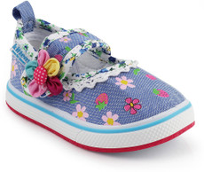 Kittens Girls Velcro Clogs(Dark Blue) Image