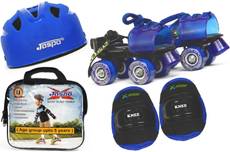 Jaspo Kids Delite Eco Junior Combo (Skates, Helmet, Knee, Bag)Suitable For Age Upto 5 Years Skating Kit