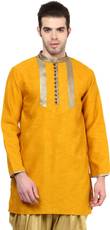 Solid Men's A-line Kurta
