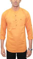 Solid Men's Straight Kurta Image