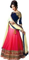 Khushali Collection Embroidered Women's Lehenga, Choli and Dupatta Set
