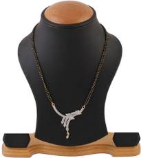 RZ Oddish American Diamond Alloy Mangalsutra Image