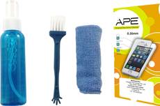 APE Tempered Screen Guard and Cleaning Kit for Samsung Galaxy Core I8260 Combo Set