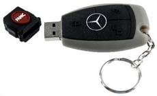 Microware Mercedes Key Shape Designer 4 GB Pendrive