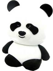 Microware Panda Shape 16GB Pen Drive (Black & White)