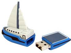 Microware Ship Boat Yacht Shape Designer 8 GB Pendrive Image