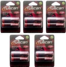 Tuscan AA Ni-Mh 1.2v 1100mAh (Pack Of 5) Rechargeable Battery Image