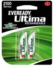 Eveready Pack of 2 2100 mAh Rechargeable Battery Image