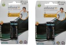 Envie Infinite 1.2V AAA 1100mAh Ni-Mh Recharg.. Image