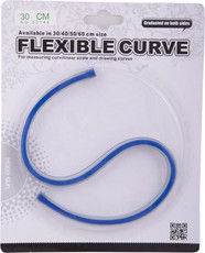 Morn Sun Artistic Opaque Vinyl Rulers