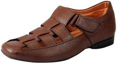 FAUSTO Men Brown Sandals Image