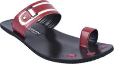 Twin Men Red Sandals Image