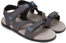 Men's ElegoDP Periscope, Drizzle and French Blue Leather Athletic & Outdoor Sandals - 5 UK/India (38EU)
