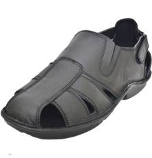 Athlego Men Black Sandals Image