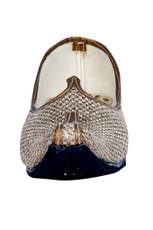 Panahi Ethnic and Traditional Jute Slip On Black Men Jutis Jutis, Mojaris(Black)