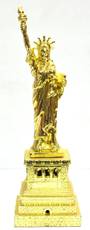 Jaycoknit New York City's Collectible GOLD Statue Of Liberty -15 cm Showpiece - 15 cm(Brass, Gold)