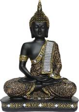 Heeran Art Vastu Fangshui Religious Idol of Lord Gautama Buddha Statue Showpiece - 24 cm