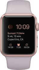 Apple Watch Sport Rose gold Aluminium case Lavender sport 38mm