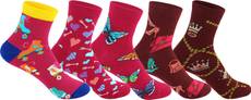 Supersox Women's Self Design Ankle Length Socks Image