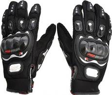 Pro Biker FBZ Riding Gloves (XXL, Black) Image