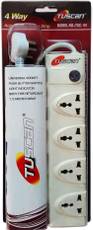 Tuscan TSC-191 4 Strip Spike Surge Protetor (1.5 Mtr) Image